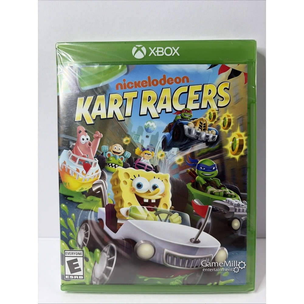 Nickelodeon Kart Racers Microsoft Xbox One Racing Game Refurbished Sealed